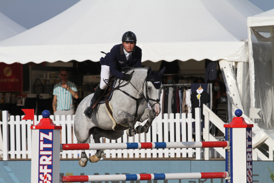 Bryan Balsiger et AK’S COURAGE au Championnat suisse Elite 2020 à Umlikon.