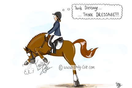 Think dressage